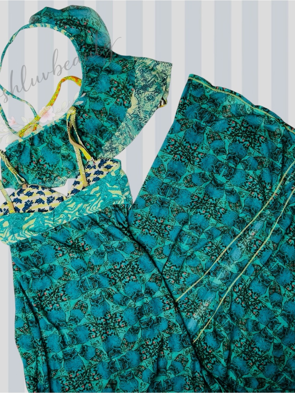Maaji Reversible Swim Top One Shoulder - Picture 12 of 12